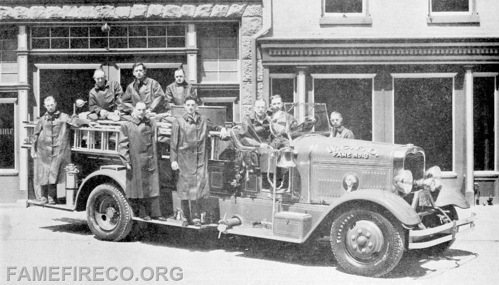 1934 Seagrave 500 GPM Pumper. 