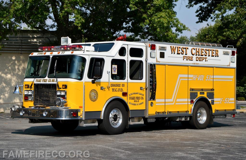 2000 Saulsbury/E-One 2000 GPM Engine. 